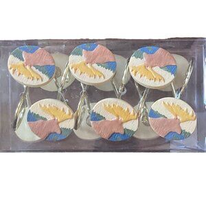 New Moose Elk Shower Hooks Hautman Bros Collection Set Of 12 Rustic Cottagecore